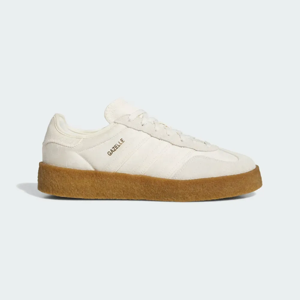 Imagem CLOT x adidas Gazelle by Edison Chen Cream Core White Gold Metallic