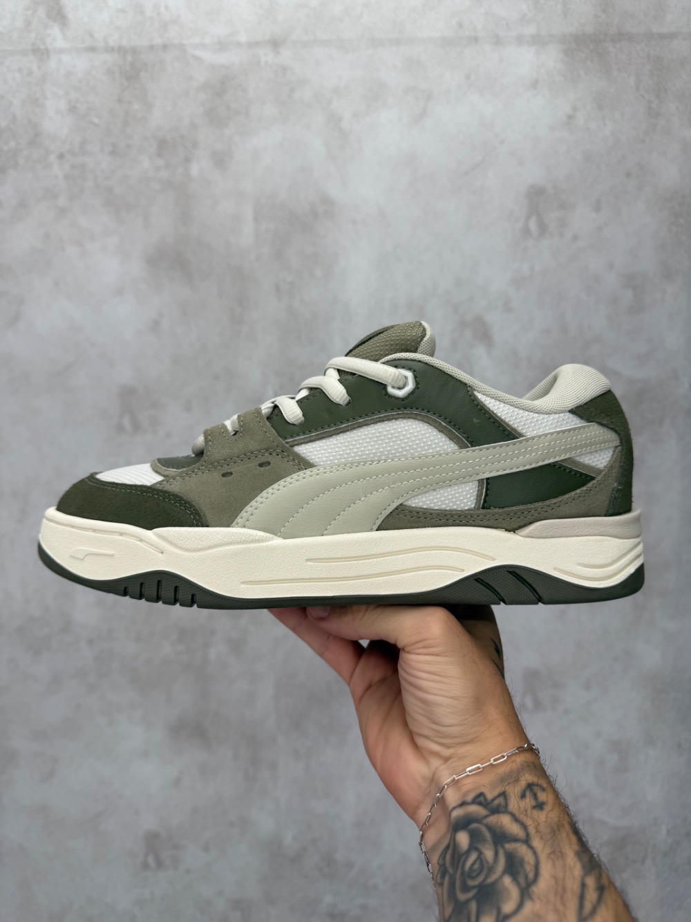 Puma-180 Green Beige — 39 / 40 / 41 / 42 / 43 / 44, Novo