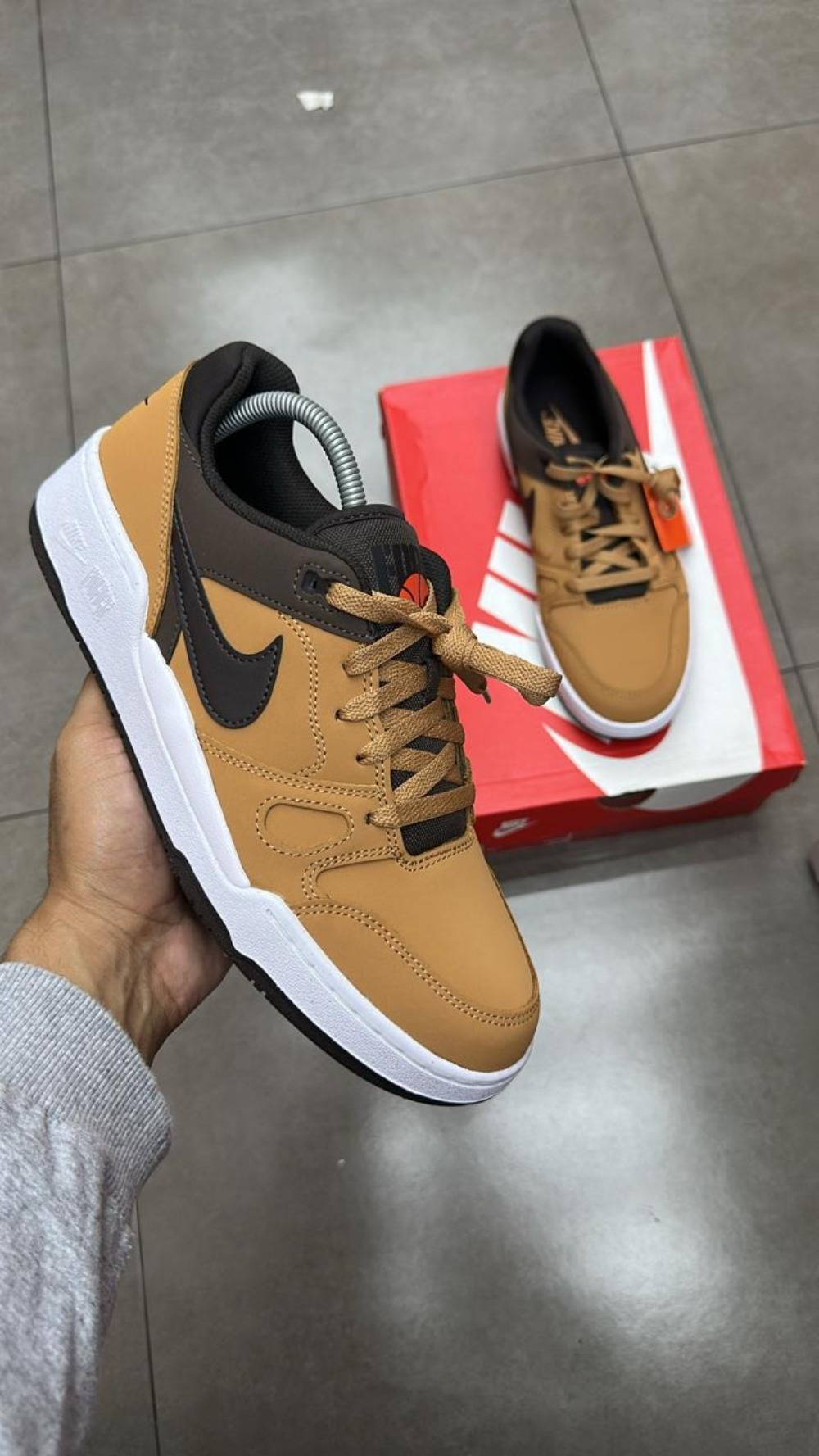 Nike Full Force Low Premium Flax Baroque Brown