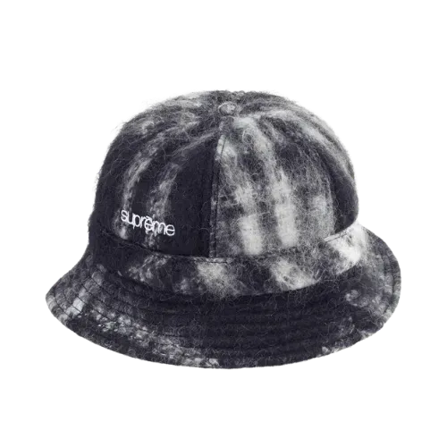 Chapéu Supreme Mohair Plaid Bell Black