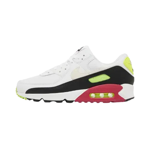 Nike Air Max 90 White Volt Rush Pink