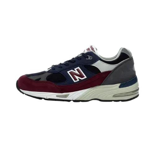 New Balance 991 Navy Burgundy