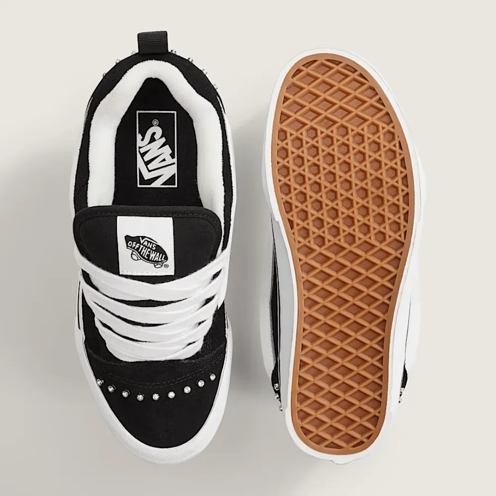 Imagem Vans Knu Skool Rhinestone Studs Black White