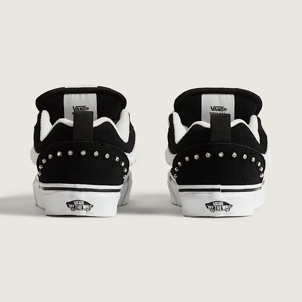Imagem Vans Knu Skool Rhinestone Studs Black White