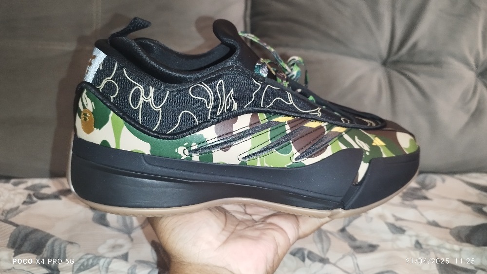 BAPE x adidas Dame 9 Core Black