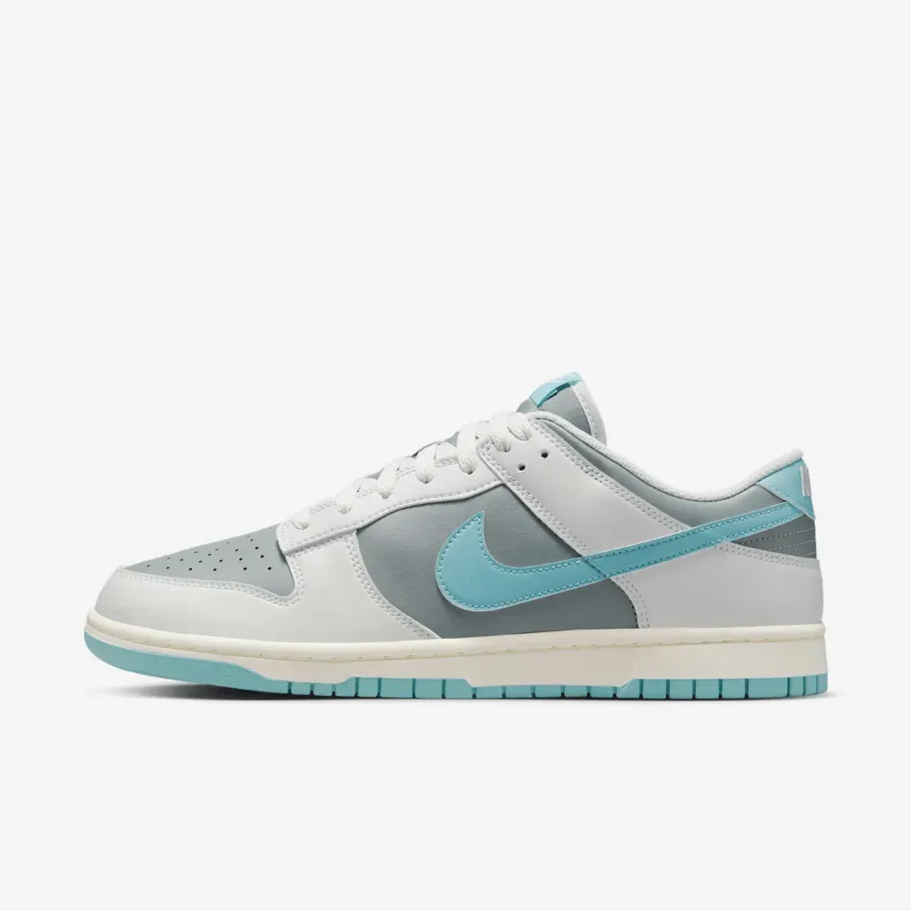 Nike Dunk Low Retro Photon Dust Denim Turquoise - Droper