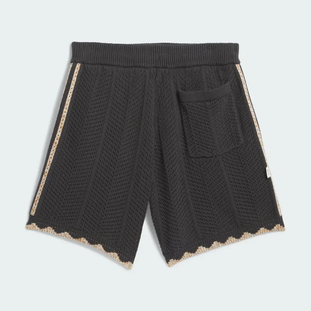  CLOT KNIT SHORT ブラック Sサイズ CLOT x adidas Shorts Crochet Edison Chen Carbon - Droper