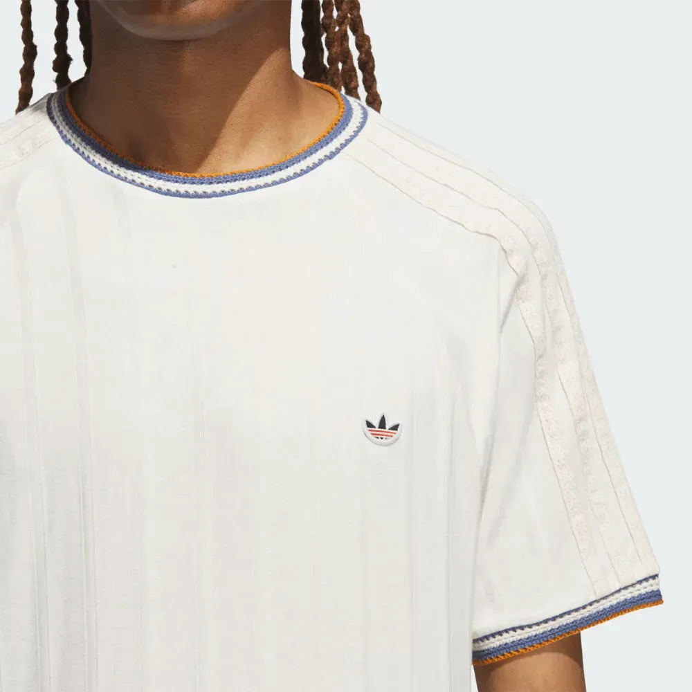 CLOT x adidas Camiseta Rib by Edison Chen Cream White - Droper