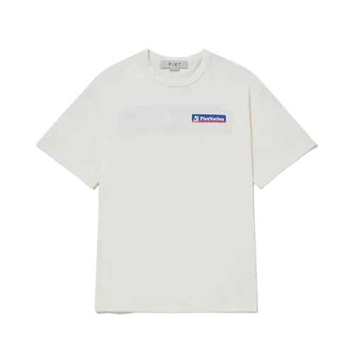 Camiseta Piet Nation Bone White