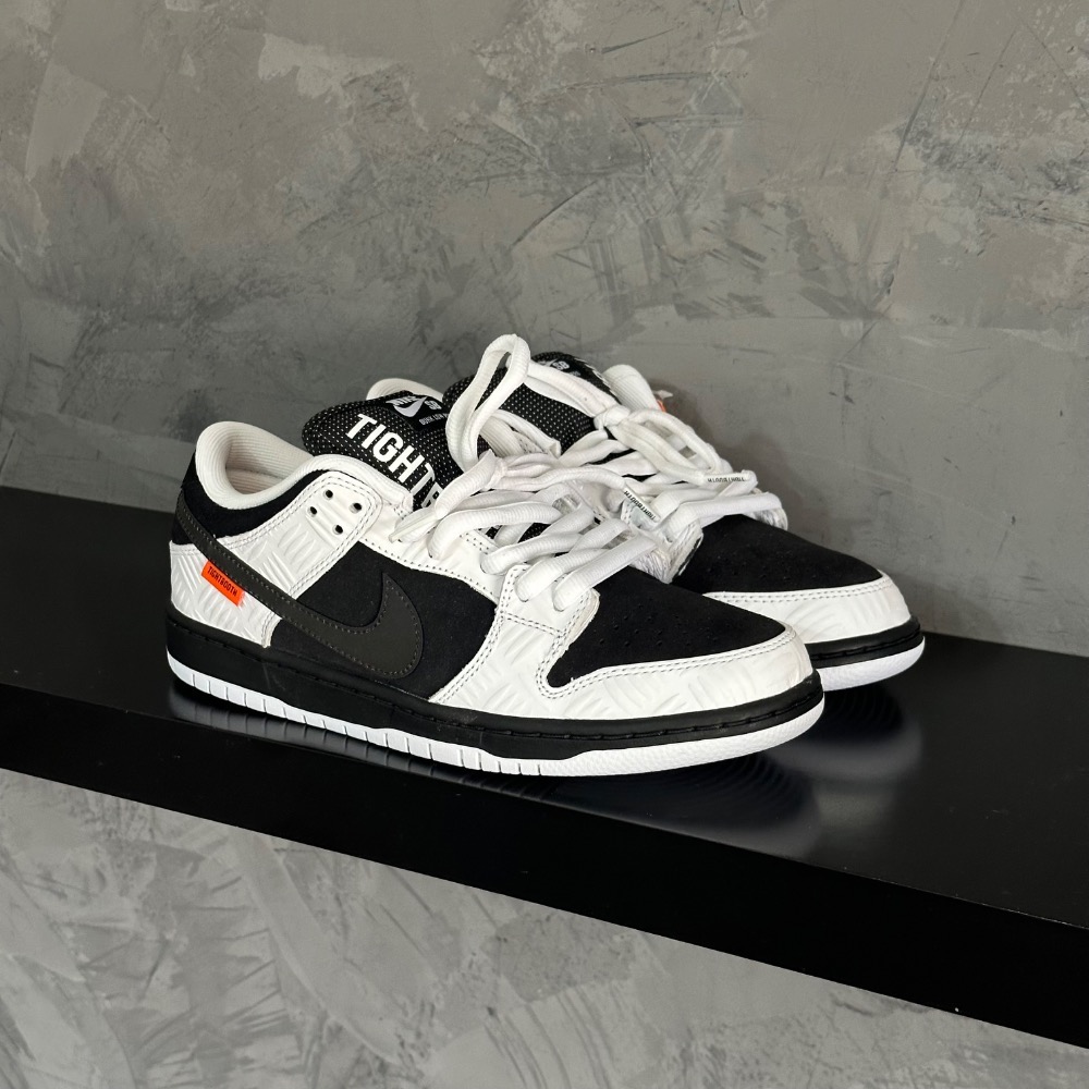 TIGHTBOOTH x Nike SB Dunk Low Pro Black White — 40, Novo