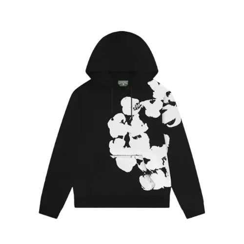 Moletom Denim Tears Big Cotton Wreath Black