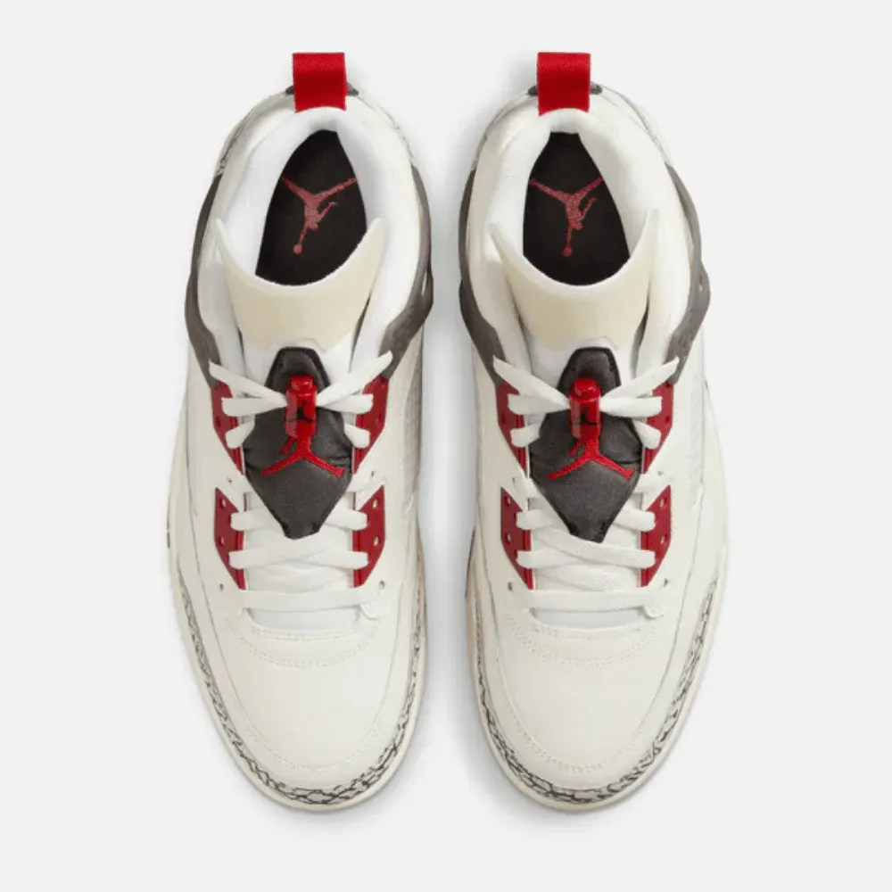 Air Jordan Spizike Low Sail Anthracite Coconut Milk Varsity Red