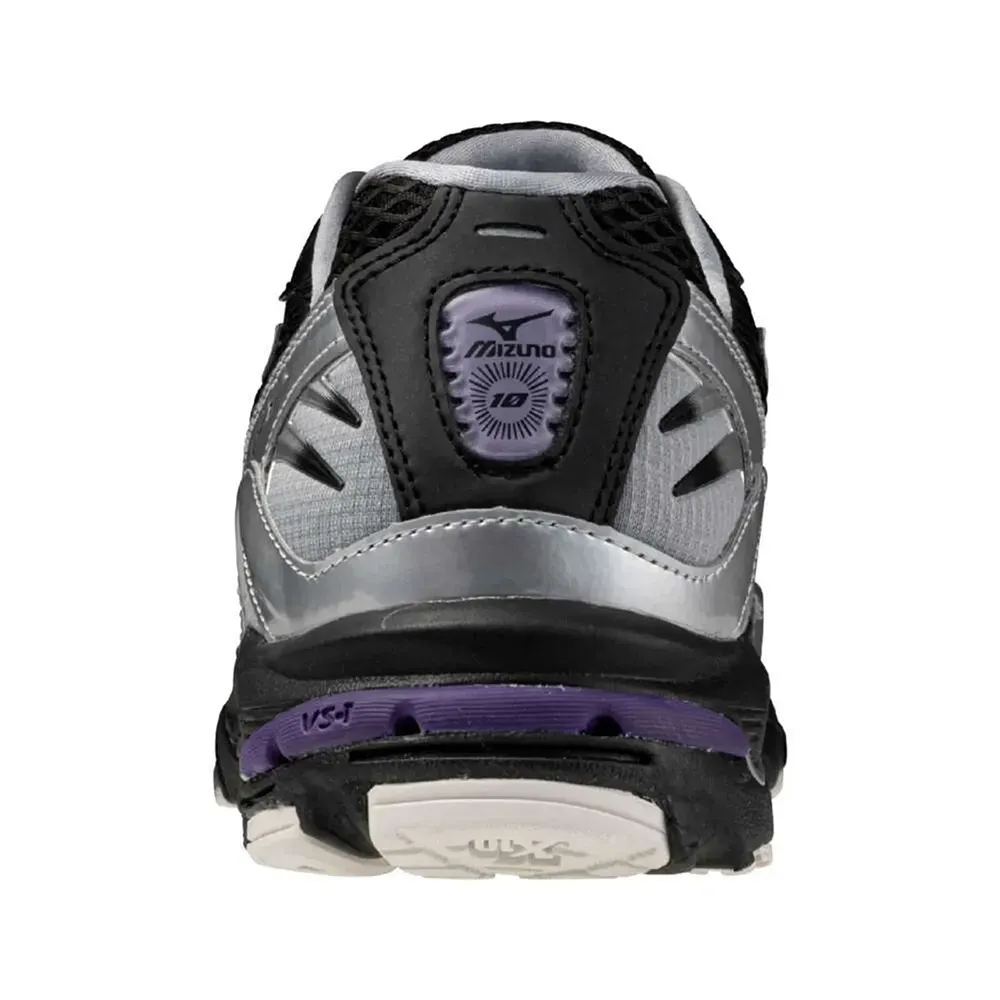 Mizuno Wave Rider 10 Millennium Black Sand Purple Haze - Droper