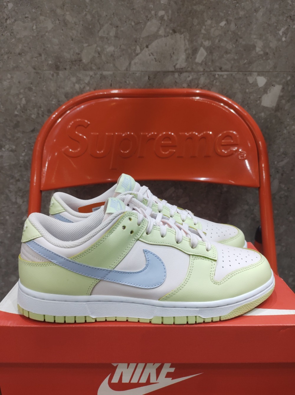 Nike Dunk Low Lime Ice — 40.5, Novo