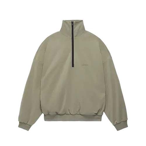 Fear of God Athletics x adidas Jaqueta 1/2-Zip Track Clay - Droper