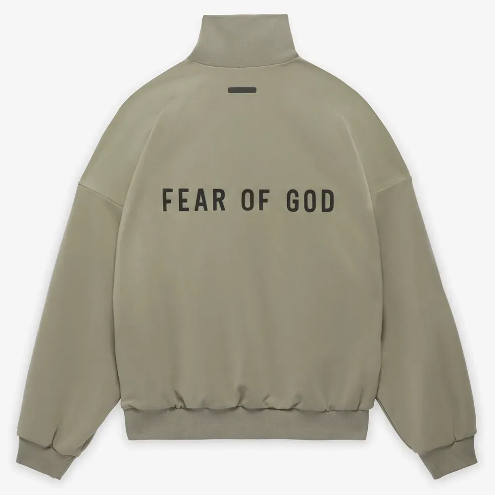 Fear of God Athletics x adidas Jaqueta 1/2-Zip Track Clay - Droper
