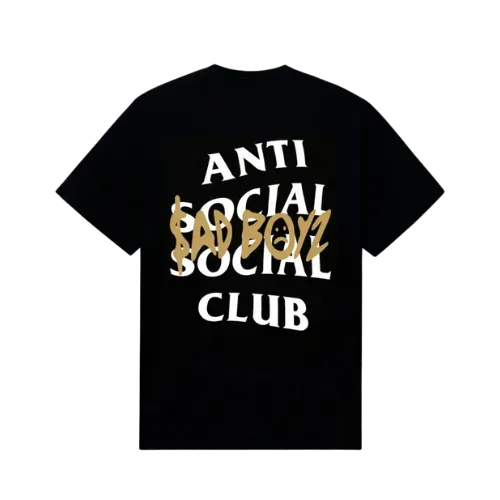 Playboy x Anti Social Social Club Camiseta Remix Black - Droper
