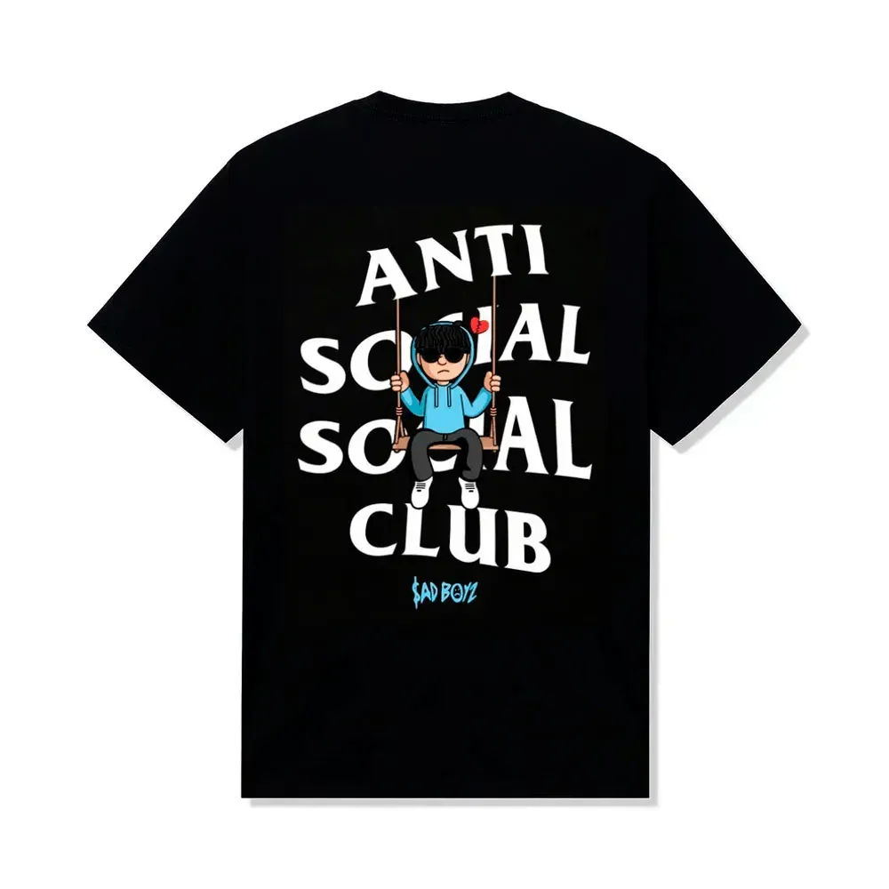anti social social club 4点セット size:l SADBOYZ x Anti Social Social Club Camiseta Swing Black - Droper