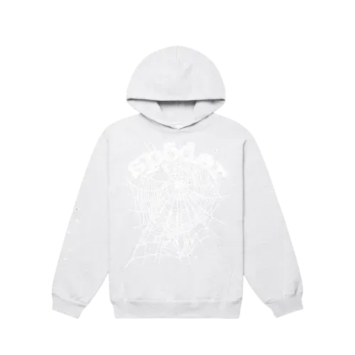 Moletom Sp5der OG Rhinestone Logo White - Droper
