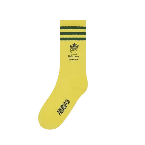 Brain Dead x adidas Meias Bright Yellow