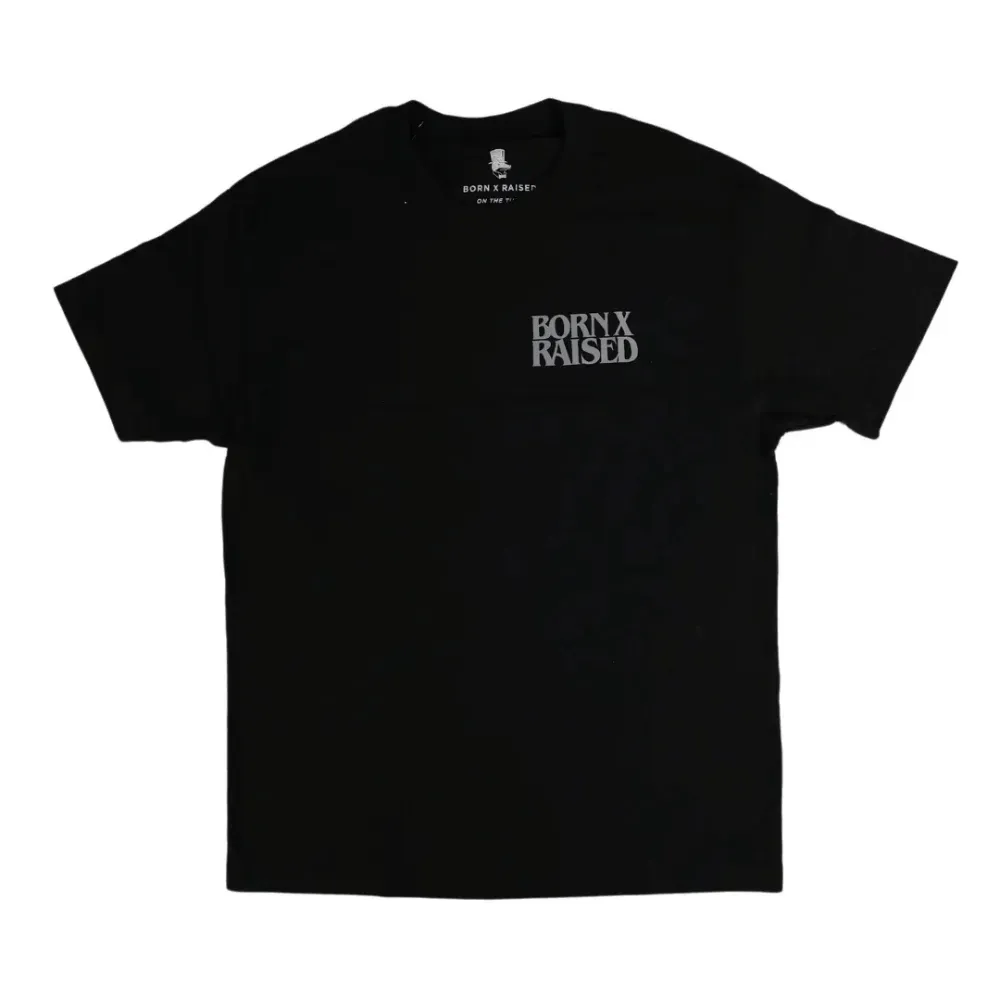RYESVILLE グレートスモーキー BAA Costume Mfg Camiseta Born x Raised Reverse Dramedy Black - Droper