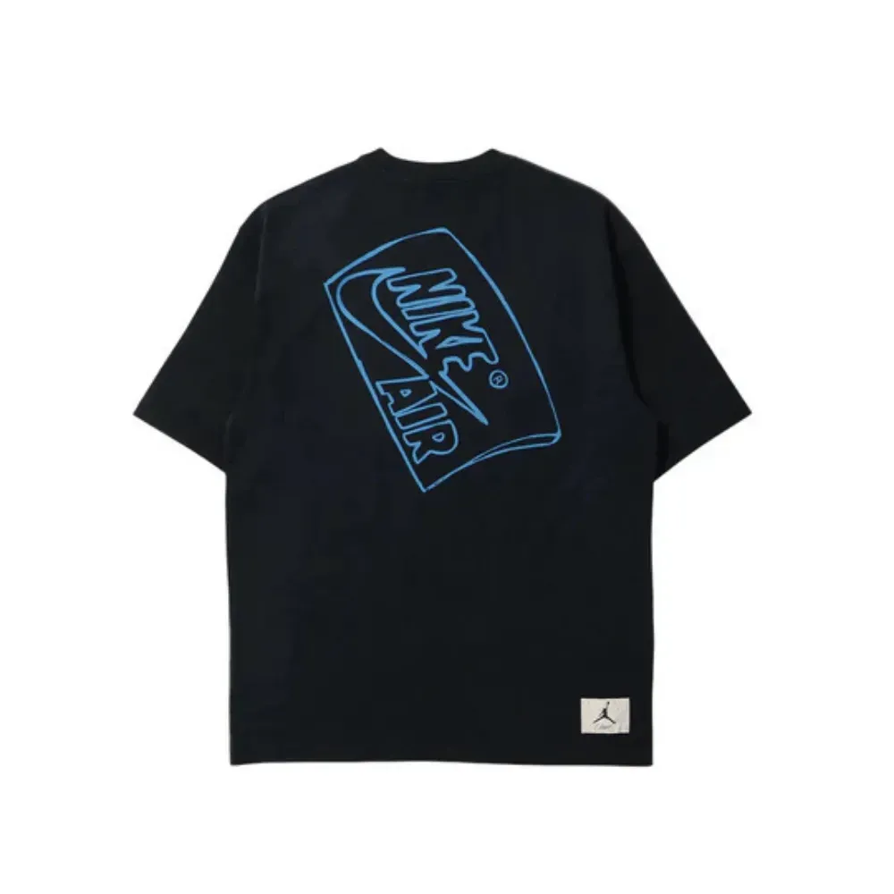 Union LA x Air Jordan Camiseta Black Blue foto 1