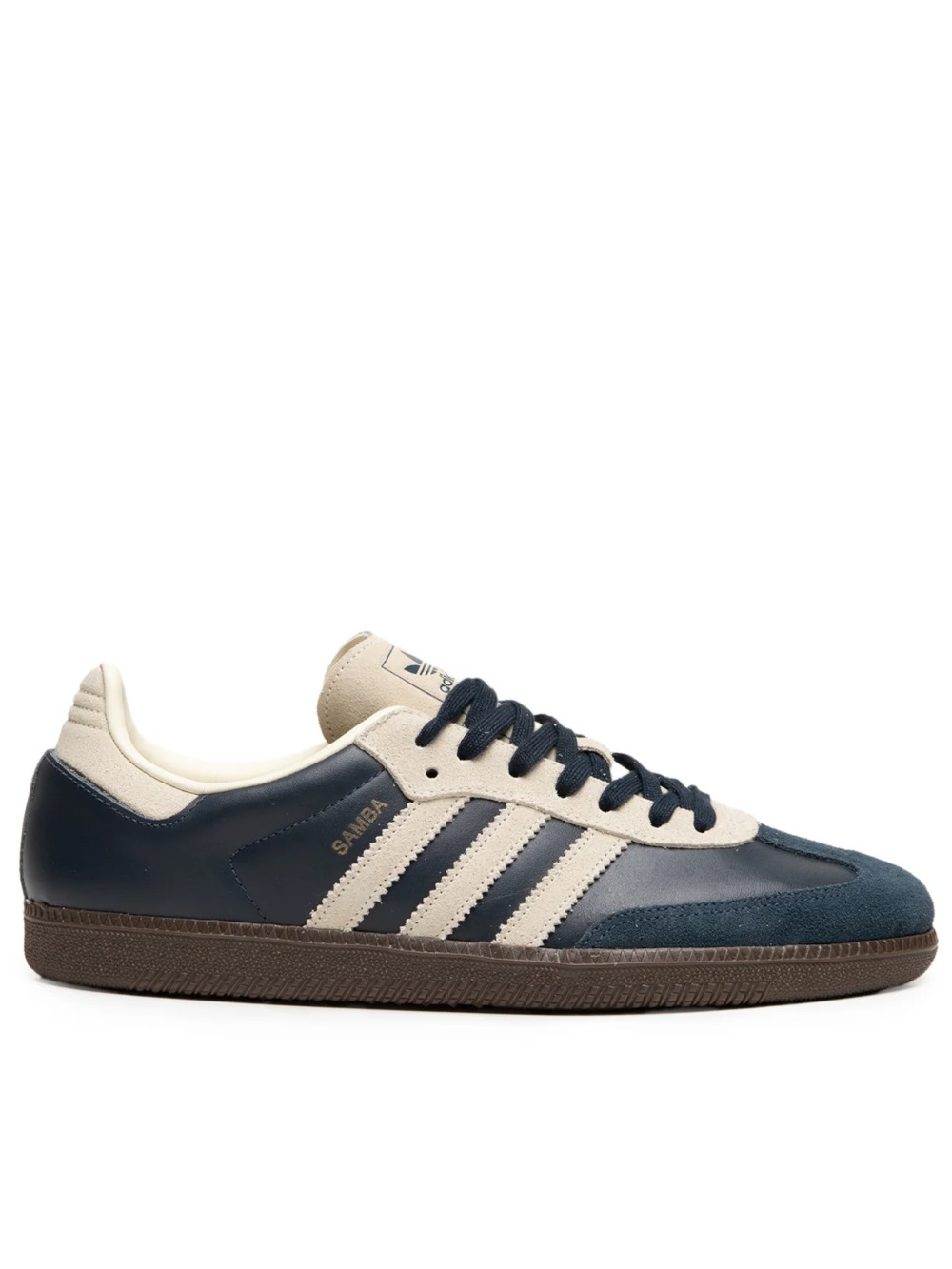 adidas Samba OG Aurora Ink Cream White Gum — 38 / 39 / 40 / 41 / 42, Novo