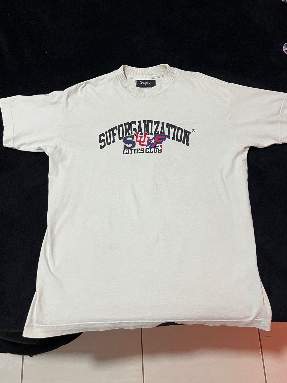 Camiseta Sufgang Sufcities Off White — M, Usado