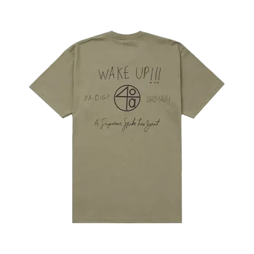 Camiseta Supreme 40 Acres Spike Olive