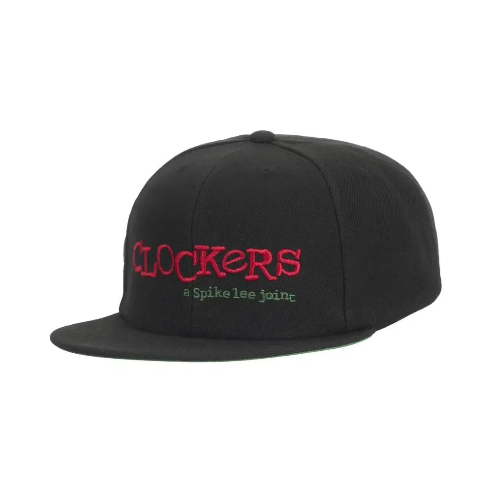 Boné Supreme 40 Acres Clockers 6-Panel Black - Droper