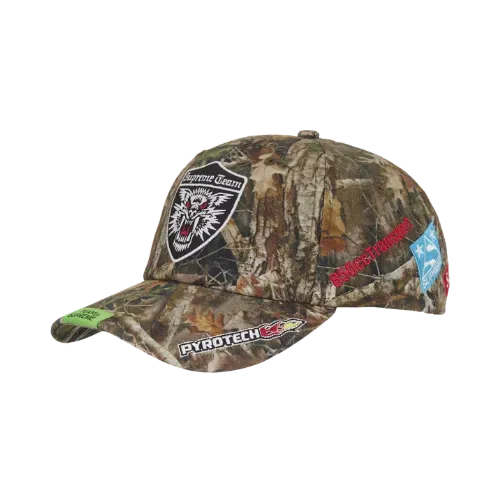 Boné Supreme Racing Team 6-Panel Camo