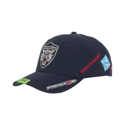 Boné Supreme Racing Team 6-Panel Navy