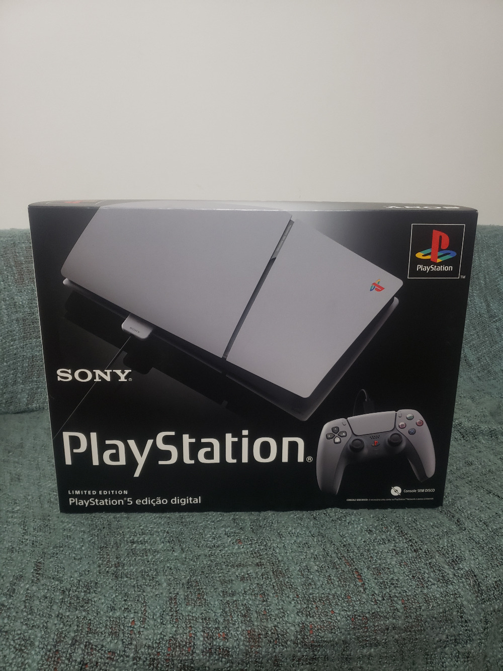 Pacote Sony PlayStation 5 Slim Digital 30º Aniversário Edição Limitada