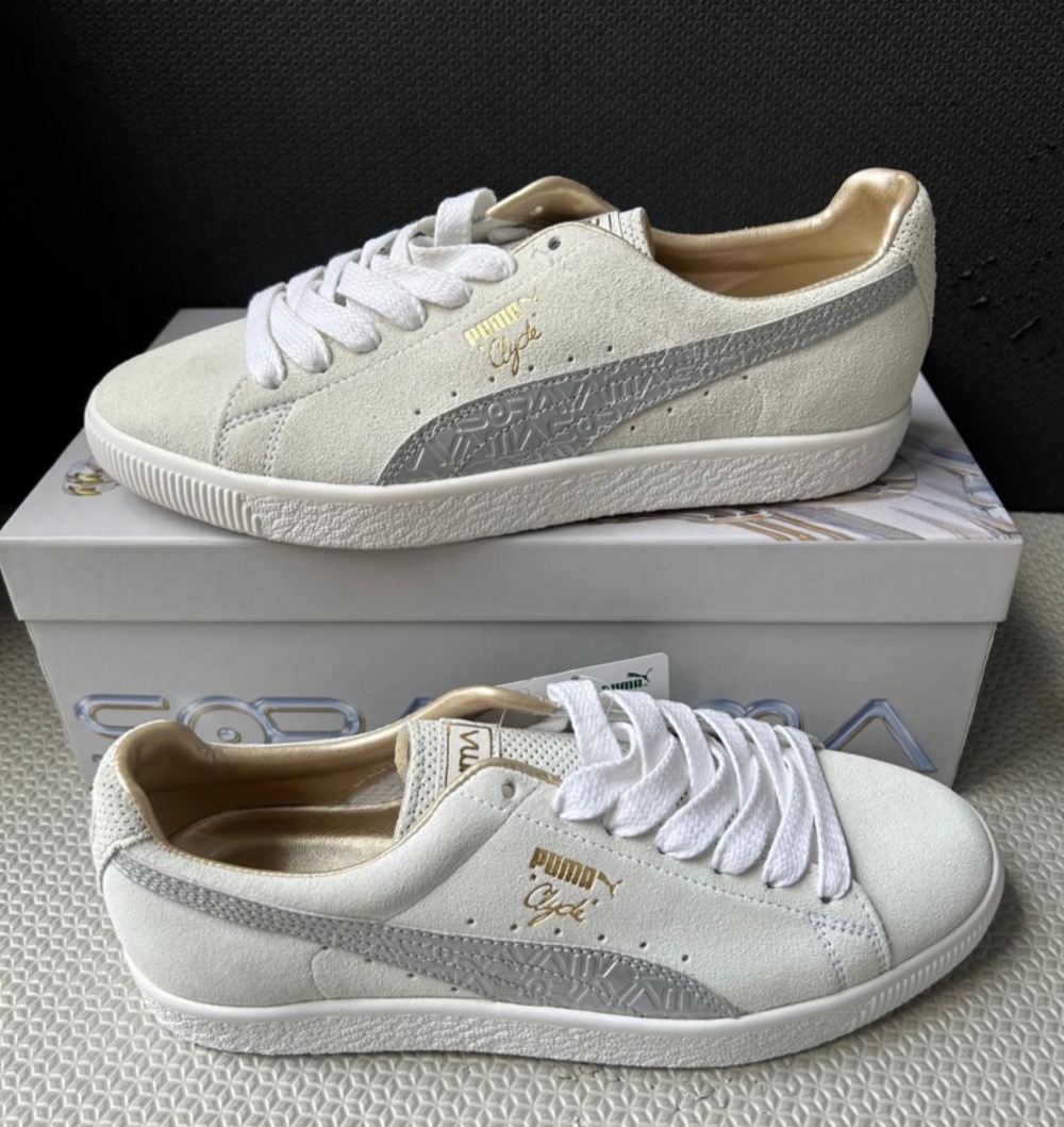 Hajime Sorayama x Puma Clyde MIJ Feather Gray Silver