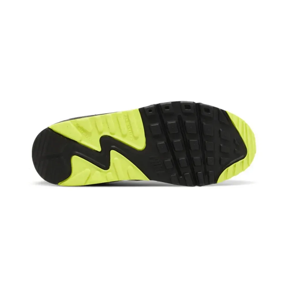 Nike Air Max 90 Leather GS Medium Olive Volt foto 4