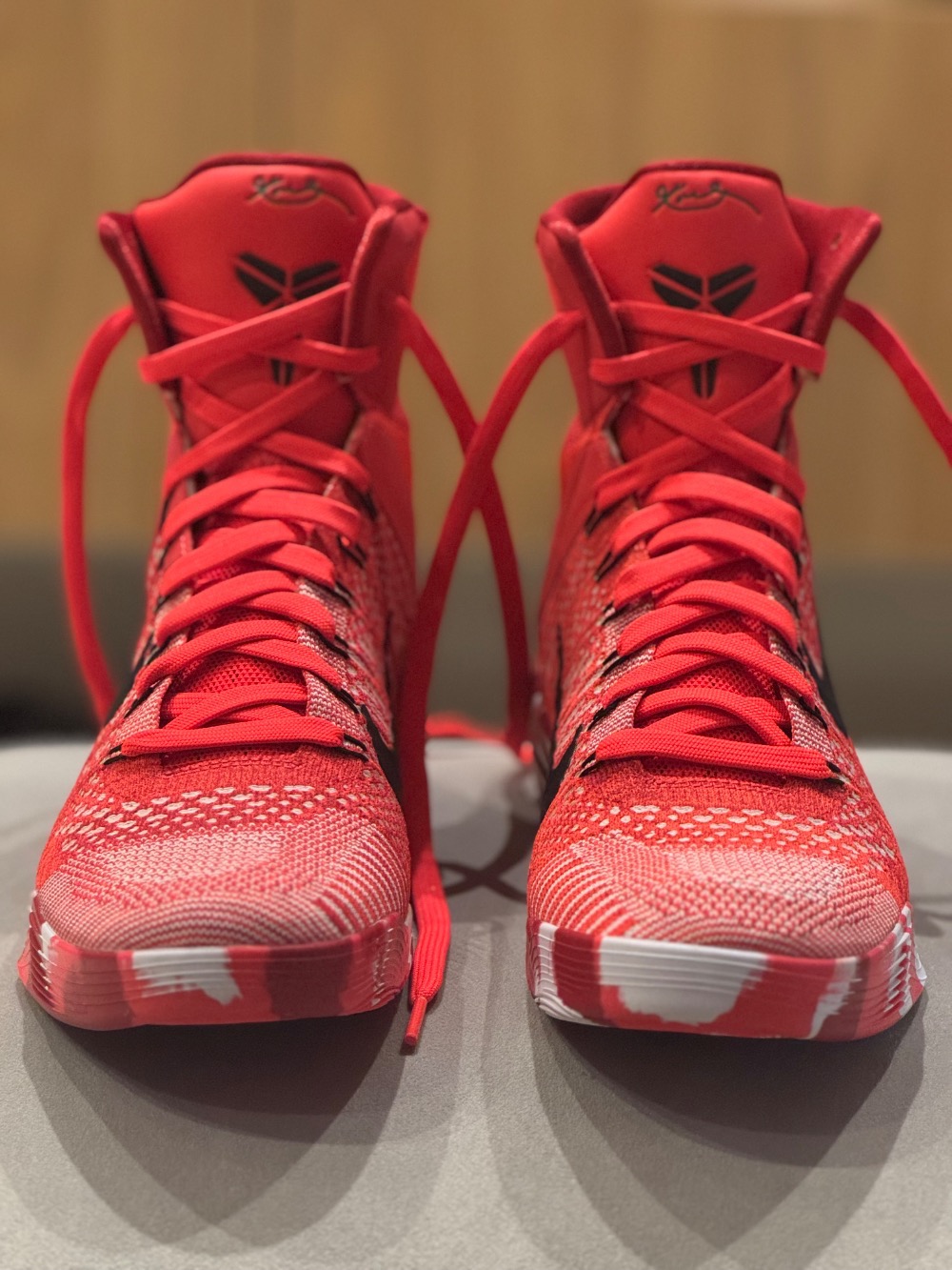 Nike Kobe 9 Elite Protro Christmas  Bright Crimson