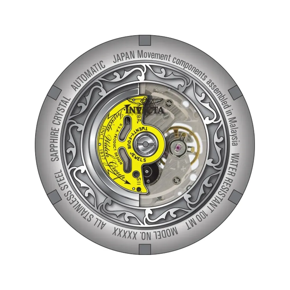 スティクノリ Relógio Invicta S1 Rally Yakuza Black - Droper
