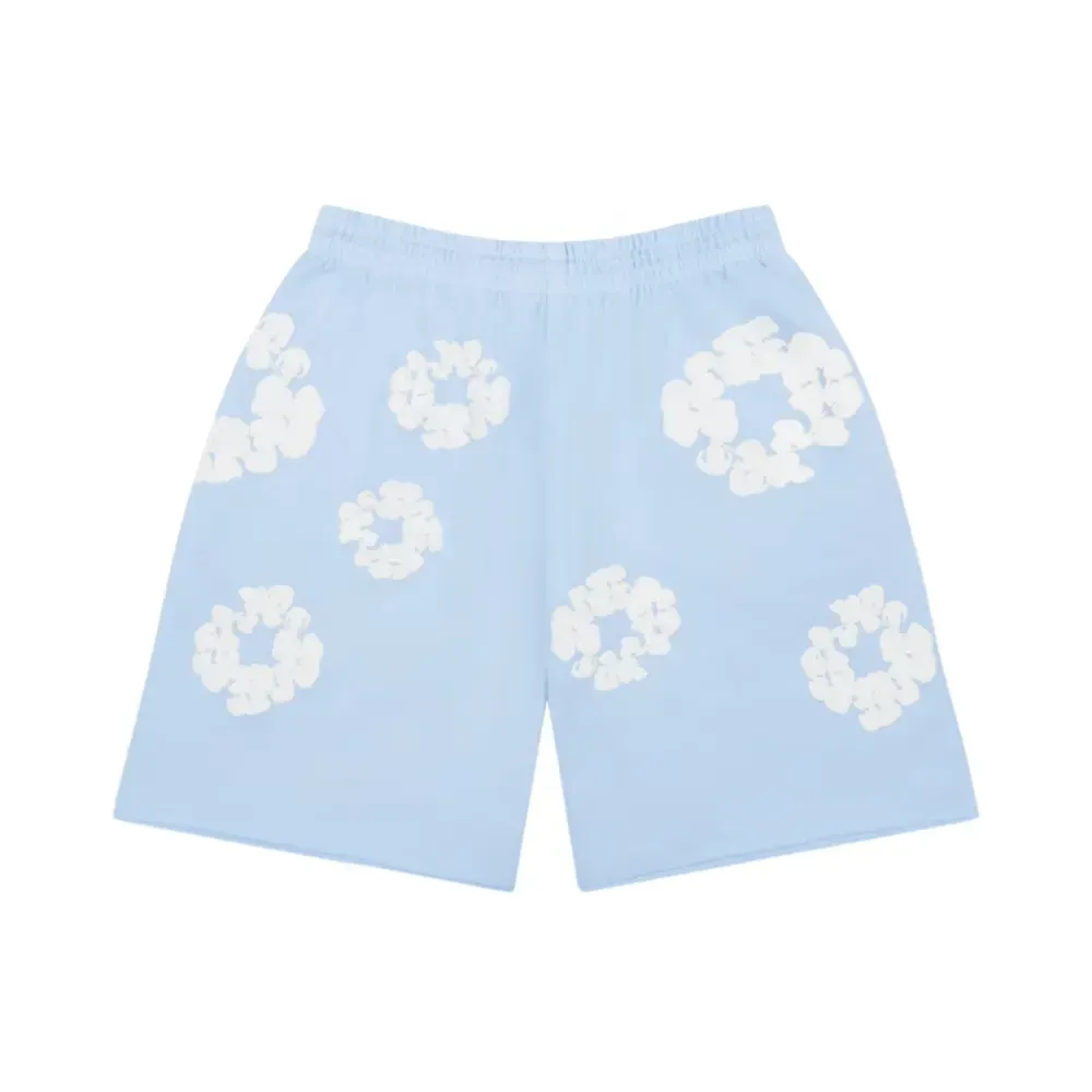 Bermuda Denim Tears The Cotton Wreath Powder Blue foto 1