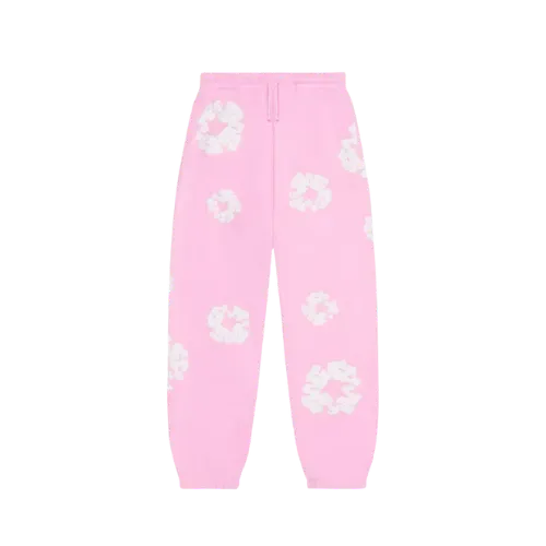 Calça Denim Tears The Cotton Wreath Powder Pink - Droper
