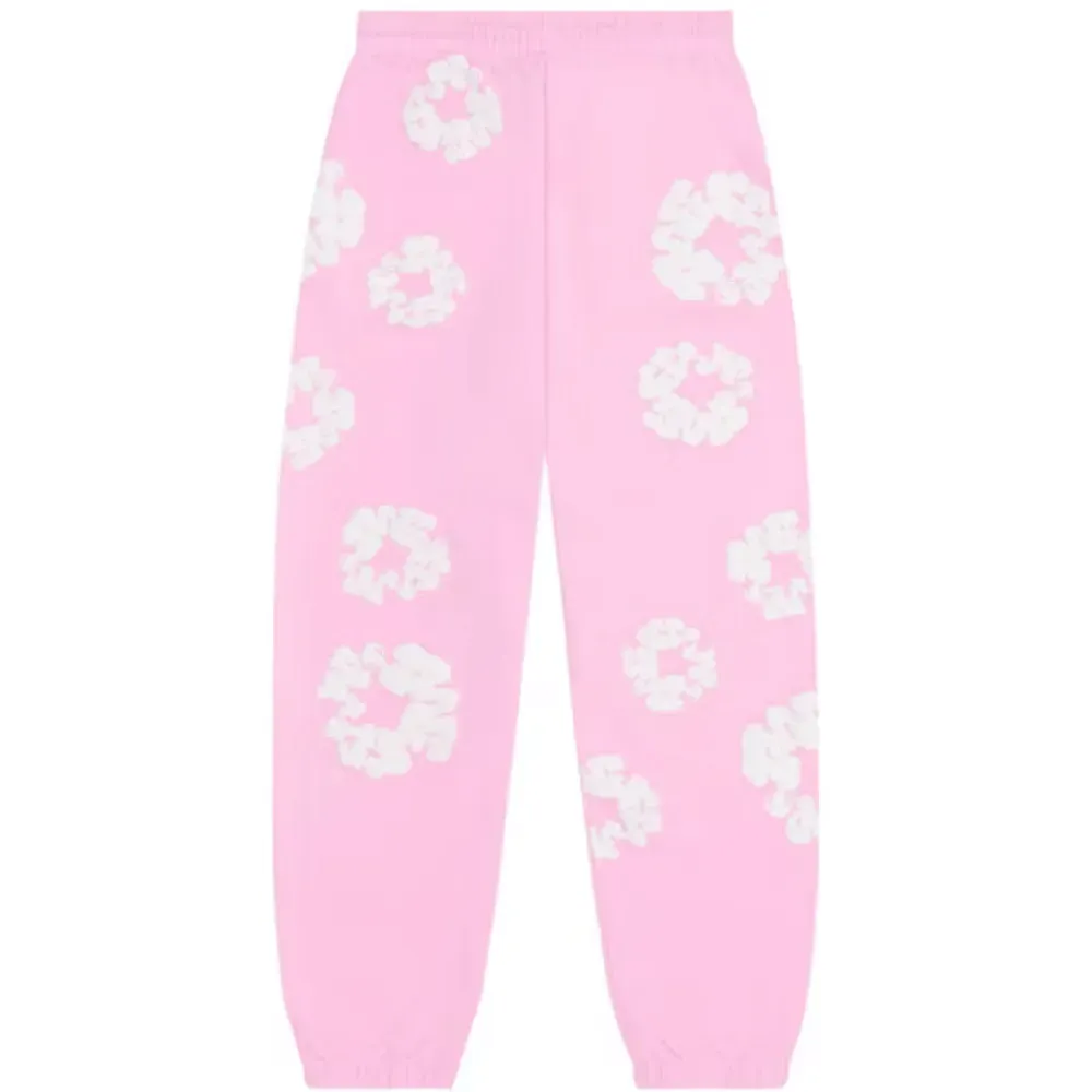 Calça Denim Tears The Cotton Wreath Powder Pink - Droper