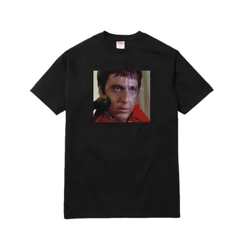 Camiseta Supreme Scarface Split White - Droper