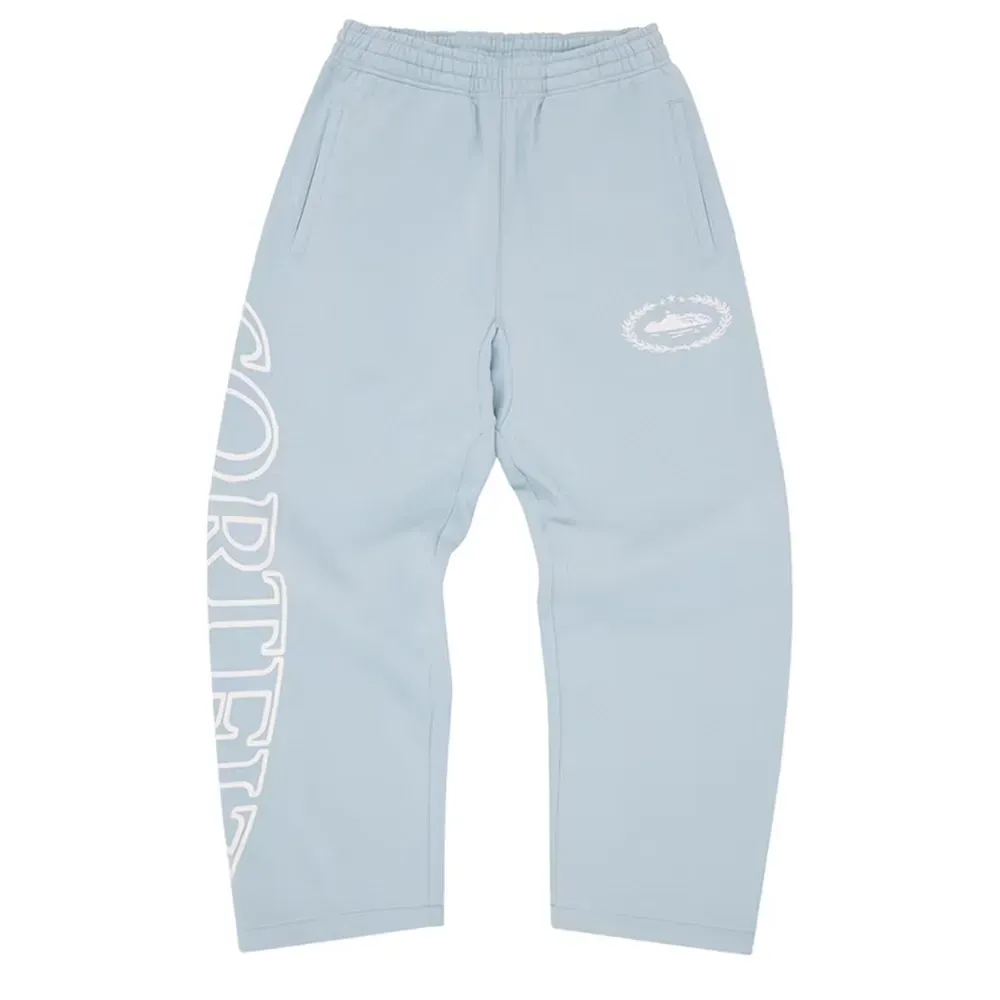 Calça Corteiz Superior Royale Open Hem Baby Blue - Droper