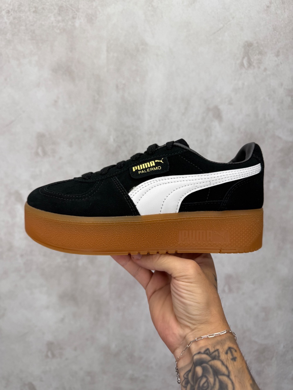Puma Palermo Elevata Black Gum