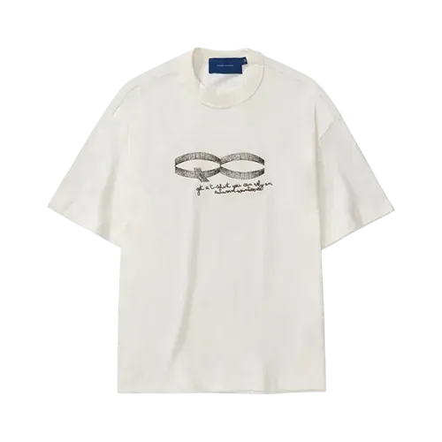 Camiseta Quadro Creations QC Bic Boxy Off White