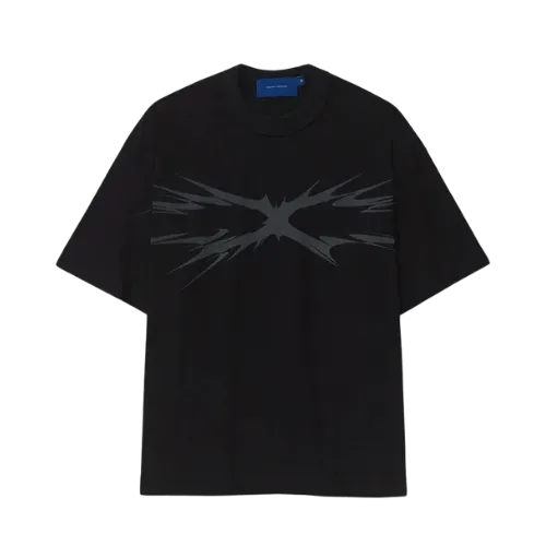Camiseta Quadro Creations Spikes Boxy Preto