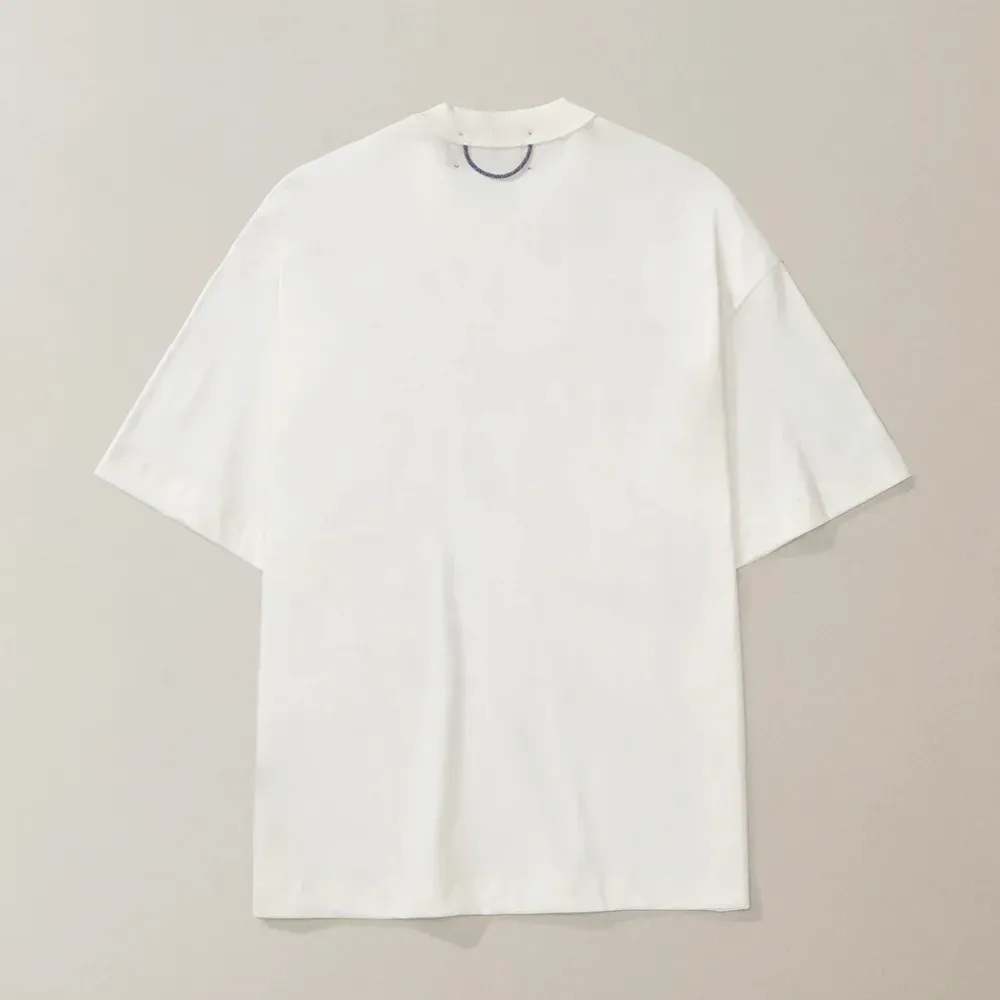 Camiseta Quadro Creations Spikes Boxy Off White - Droper