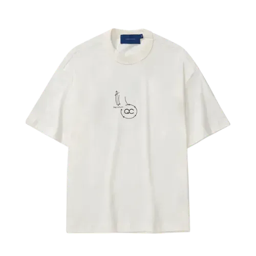Camiseta Quadro Creations Genes Boxy Off White