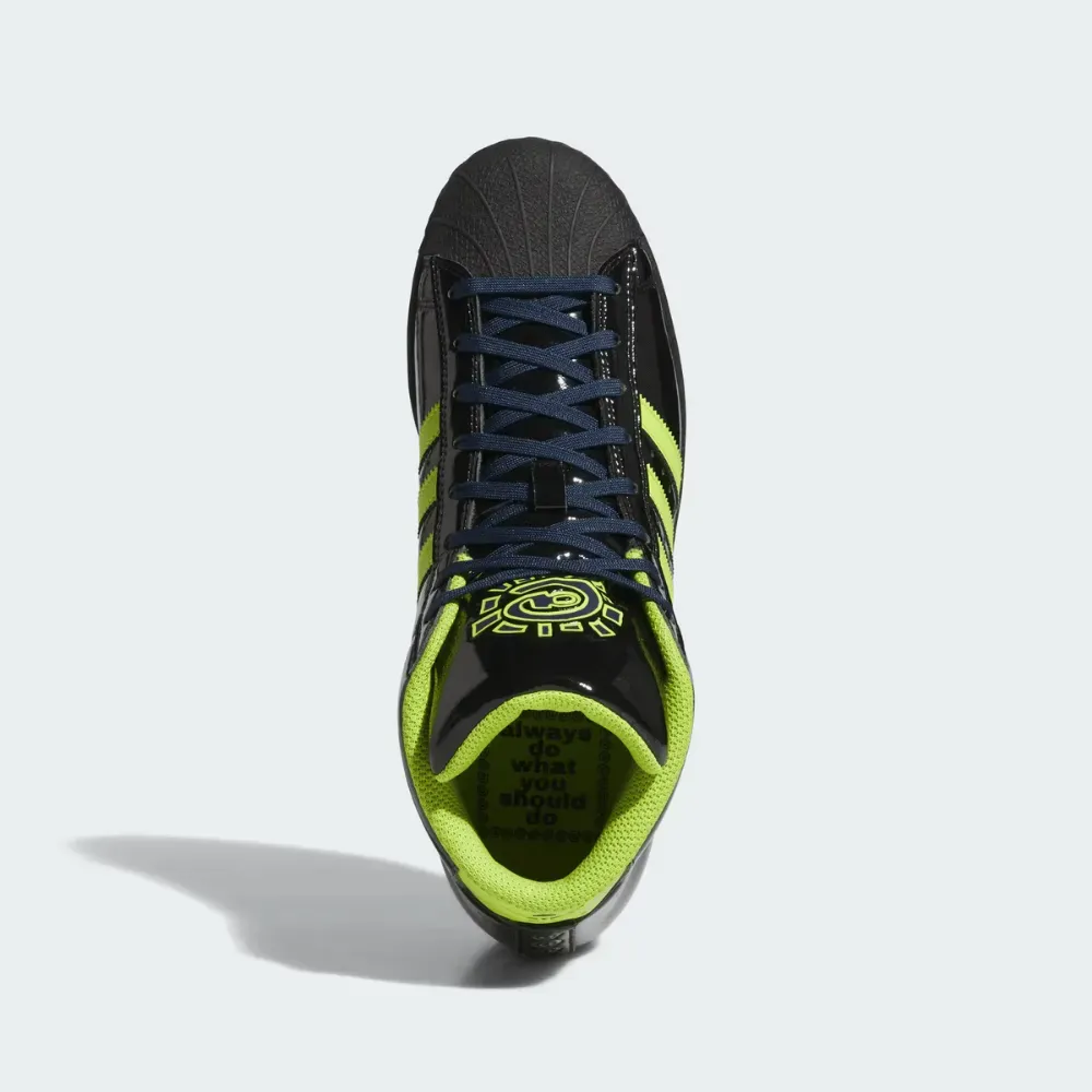 Always x adidas Pro Model ADV Core Black Semi Solar Slime