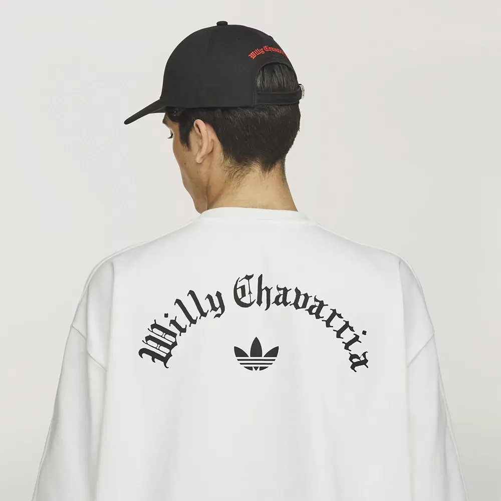 Willy Chavarria x adidas Originals Camiseta Merch Off White - Droper