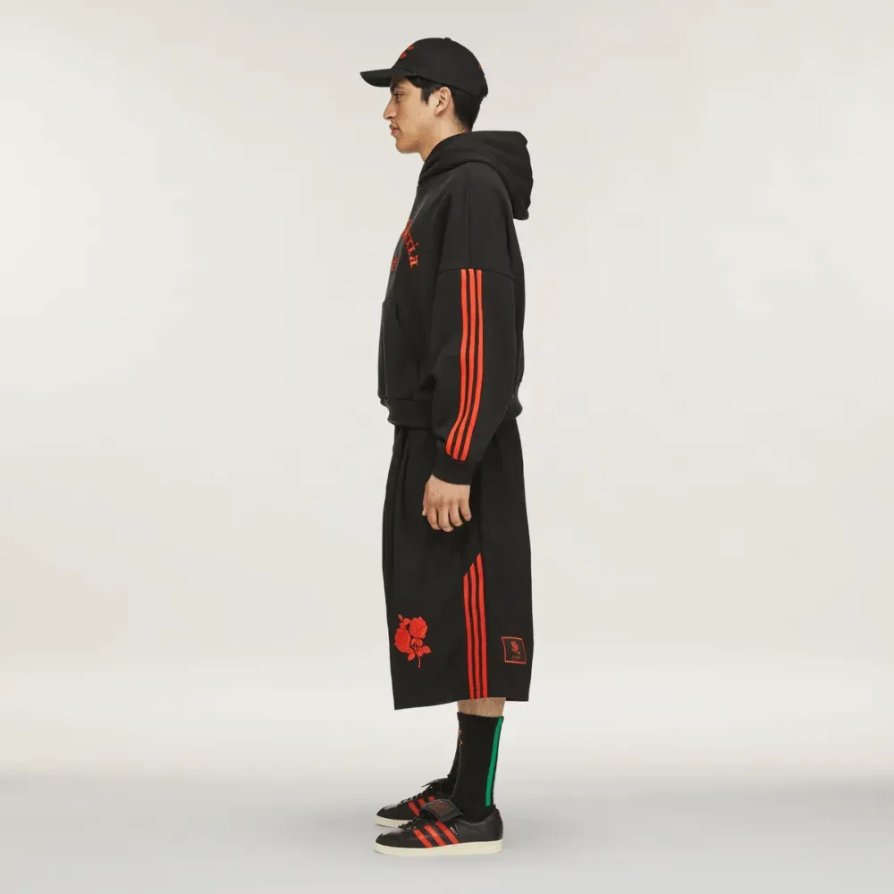 Willy Chavarria x adidas Moletom Capuz Merch Black - Droper